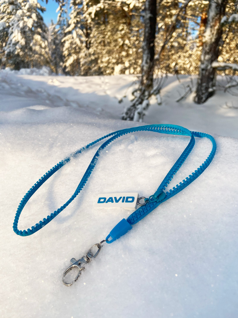 Zipper Lanyard